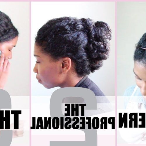 Casual Updos For Naturally Curly Hair (Photo 13 of 15)