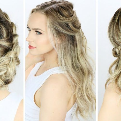 Twisted Prom Hairstyles Over One Shoulder (Photo 6 of 20)