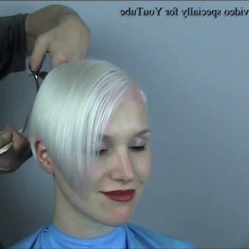 Platinum Asymmetrical Blonde Hairstyles (Photo 16 of 20)