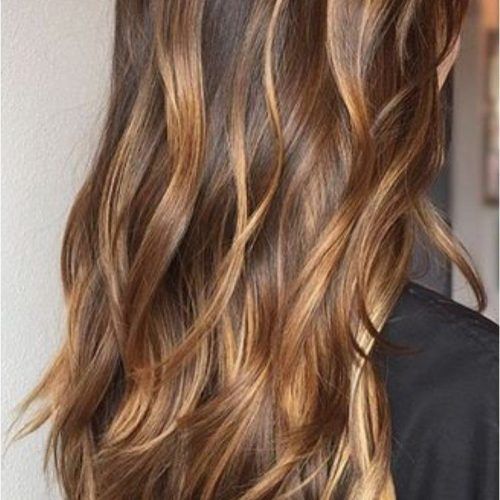 Long Waves Hairstyles With Subtle Highlights (Photo 3 of 20)