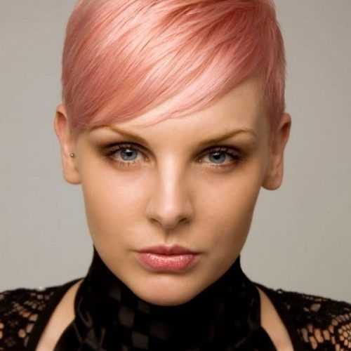 Rose Gold Pixie Haircuts (Photo 11 of 15)