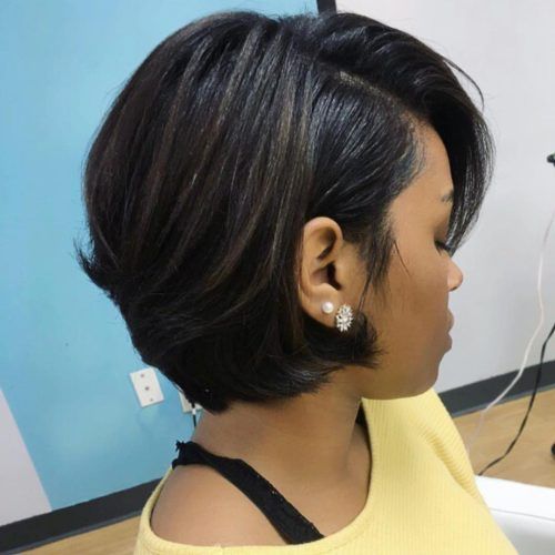 Medium Haircuts For Black Women With Oval Faces (Photo 4 of 20)