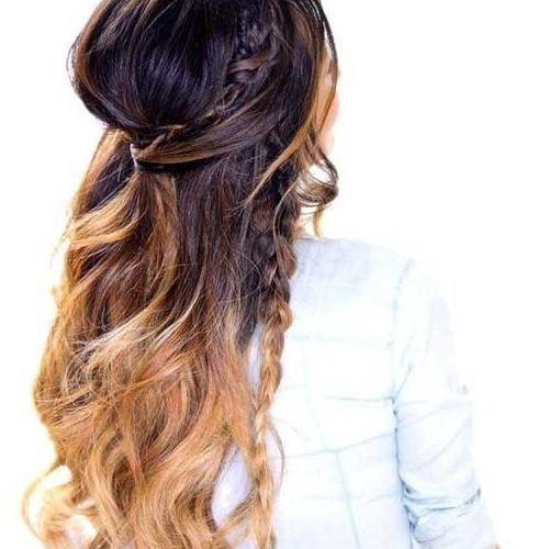 Long Hairstyles Half Up Curls (Photo 7 of 15)