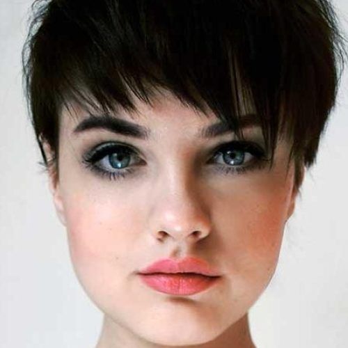 Short Pixie Haircuts For Round Face (Photo 3 of 20)