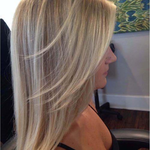 Soft Layers And Side Tuck Blonde Hairstyles (Photo 6 of 20)