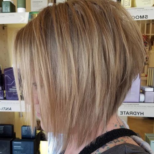 Shiny Strands Blunt Bob Hairstyles (Photo 14 of 20)