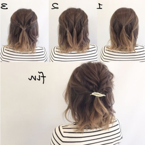 Simple Half Bun Hairstyles (Photo 4 of 20)