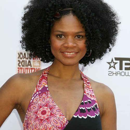 Curly Medium Hairstyles Black Women (Photo 19 of 20)