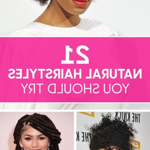 Black Women Natural Medium Hairstyles (Photo 10 of 20)