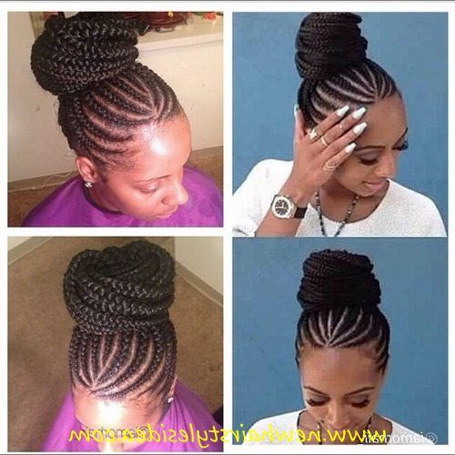 Simple Cornrows Hairstyles (Photo 14 of 15)