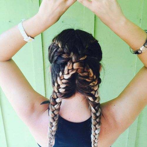 Blue Braided Festival Hairstyles (Photo 18 of 20)