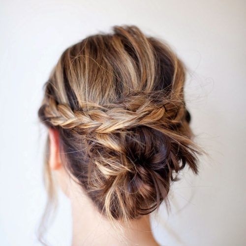 Plaited Low Bun Braided Hairstyles (Photo 17 of 20)