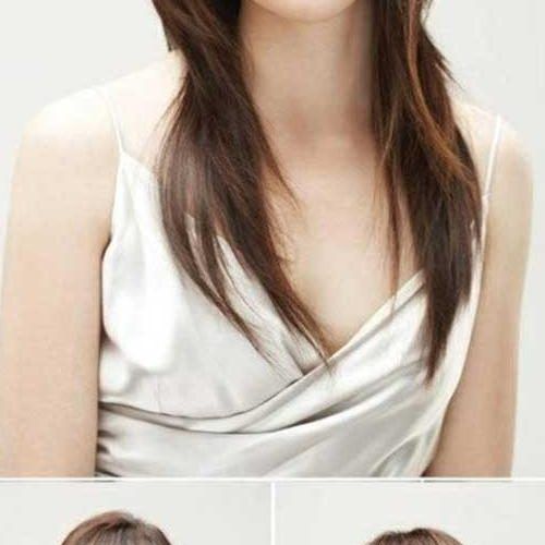 Asian Hairstyles With Side Bangs (Photo 4 of 20)