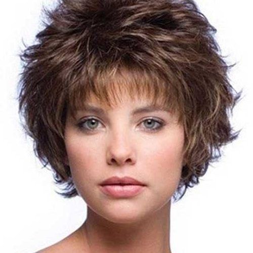 Layered Short Hairstyles With Bangs (Photo 8 of 20)