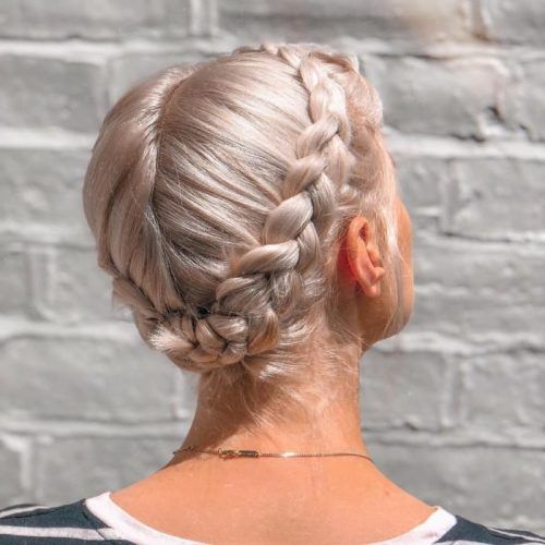 Sophisticated Short Hairstyles With Braids (Photo 6 of 20)
