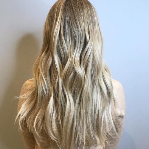 Straight Sandy Blonde Layers (Photo 7 of 20)