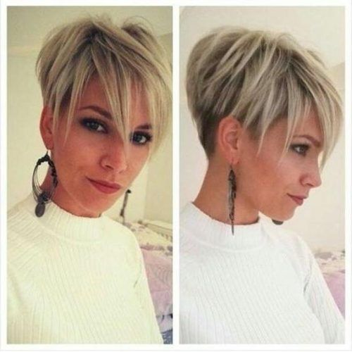 Short Stacked Pixie Haircuts (Photo 16 of 20)