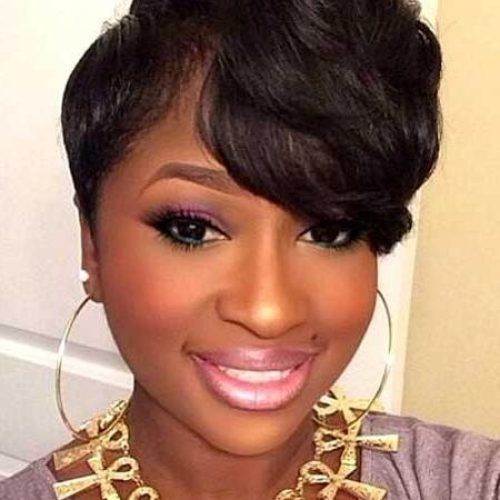 Short Layered Hairstyles For Black Women (Photo 1 of 15)