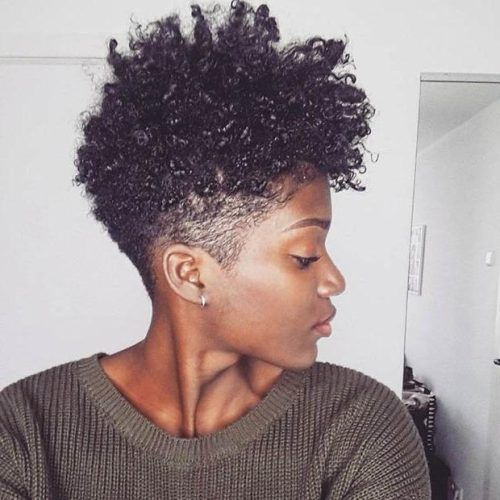 Natural Short Haircuts For Black Women (Photo 8 of 20)