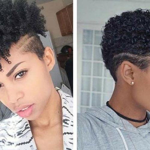 Black Women Natural Short Haircuts (Photo 7 of 20)