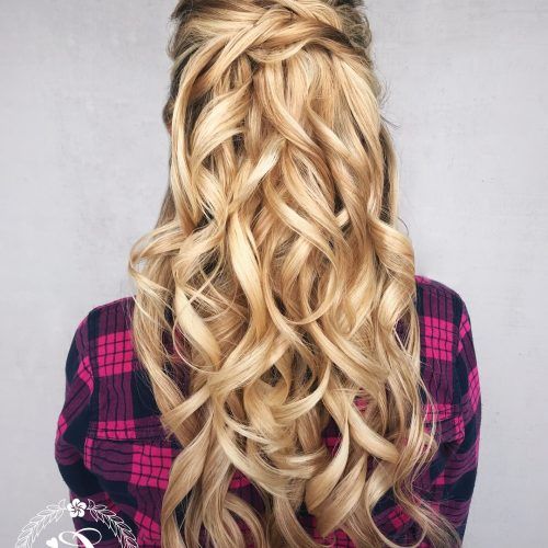 Elegant Curled Prom Hairstyles (Photo 6 of 20)