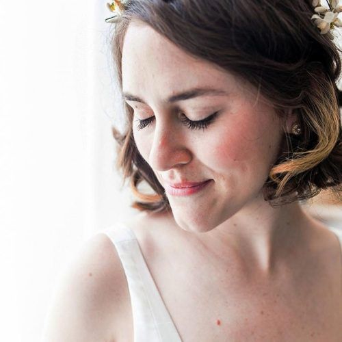 Bohemian Wedding Hairstyles For Short Hair (Photo 3 of 15)