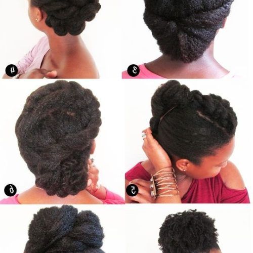 Quick And Easy Updo Hairstyles For Black Hair (Photo 6 of 15)
