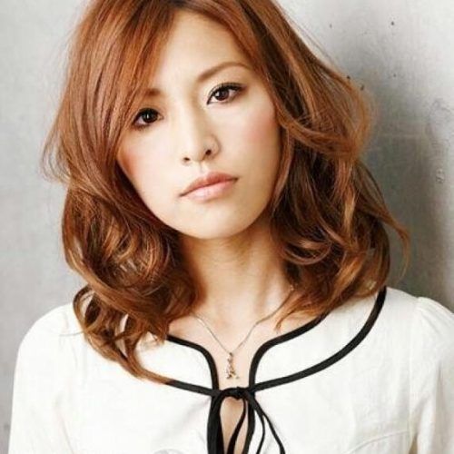 Korean Long Haircuts For Women With Red Hair (Photo 6 of 15)