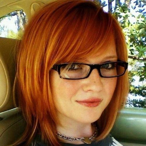 Short Haircuts For Round Faces And Glasses (Photo 14 of 20)