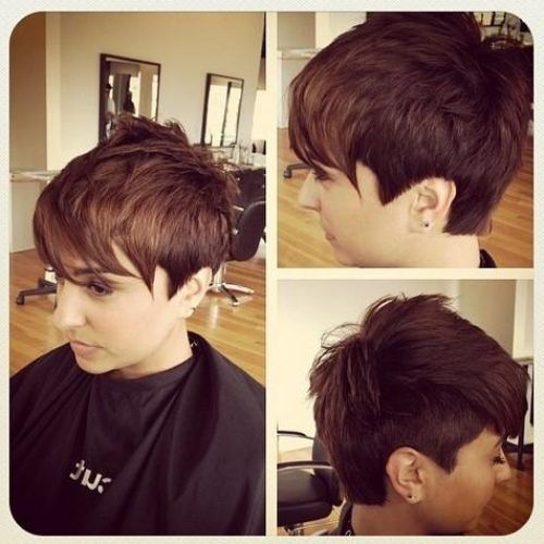Short Haircuts With One Side Shaved (Photo 8 of 20)