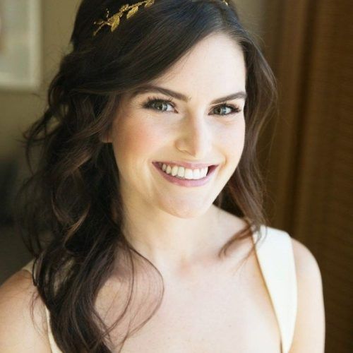Wedding Hairstyles Down With Headband (Photo 1 of 15)