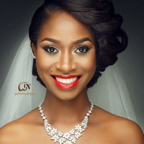 Wedding Hairstyles For African American Bridesmaids (Photo 9 of 15)