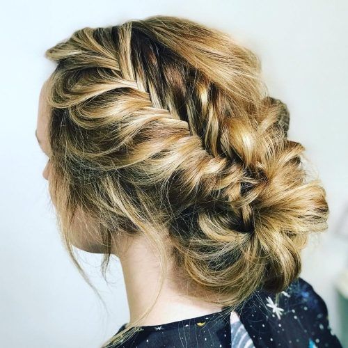 Loose Updo Hairstyles For Medium Length Hair (Photo 9 of 15)