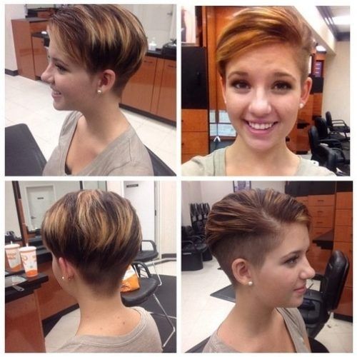 Pixie-Bob Haircuts With Temple Undercut (Photo 14 of 15)