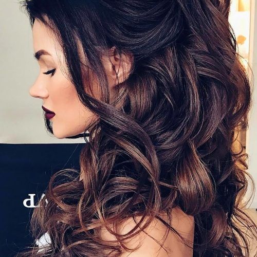Curly Long Updos For Wedding (Photo 6 of 15)