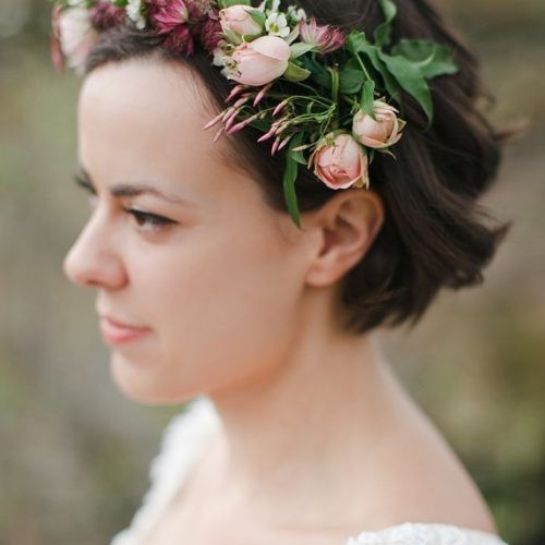 Bohemian Wedding Hairstyles For Short Hair (Photo 6 of 15)