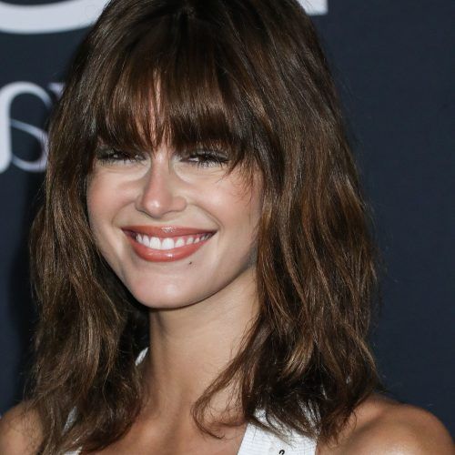 Blunt Lob Haircuts With Straight Bangs (Photo 18 of 20)