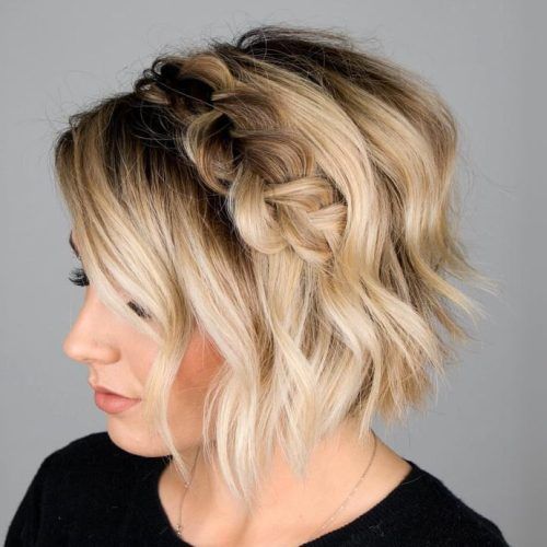 Sophisticated Short Hairstyles With Braids (Photo 5 of 20)