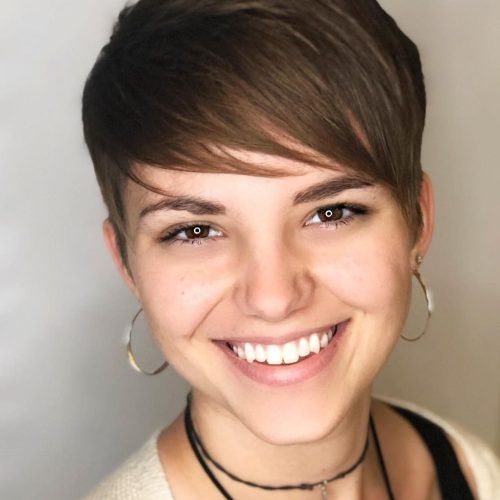 Tapered Pixie Boyish Haircuts For Round Faces (Photo 11 of 20)