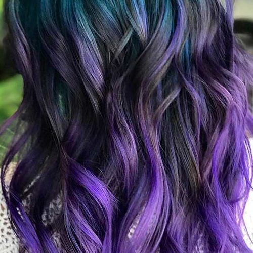 Edgy Lavender Short Hairstyles With Aqua Tones (Photo 7 of 20)