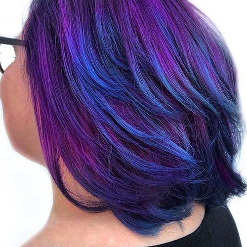 Edgy Lavender Short Hairstyles With Aqua Tones (Photo 14 of 20)