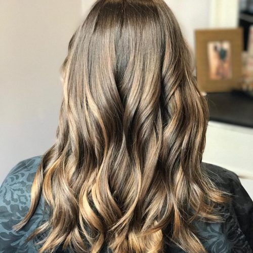 Long Waves Hairstyles With Subtle Highlights (Photo 7 of 20)