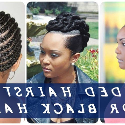 Braided Updo Hairstyles For Black Hair (Photo 10 of 15)