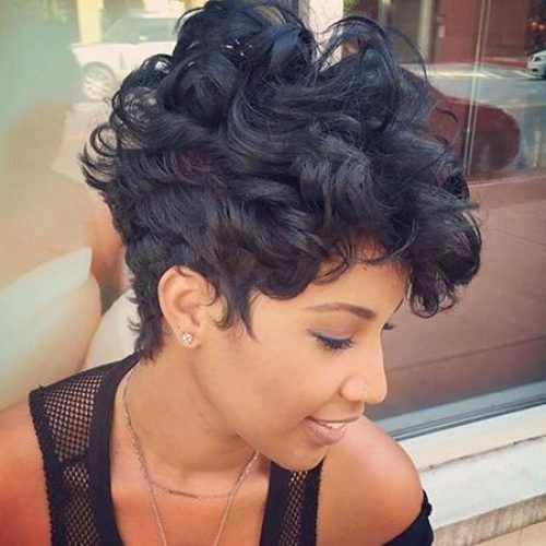 Short Hairstyles For Black Hair (Photo 1 of 20)