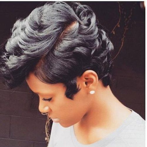Short Hairstyles For Black Hair (Photo 9 of 20)