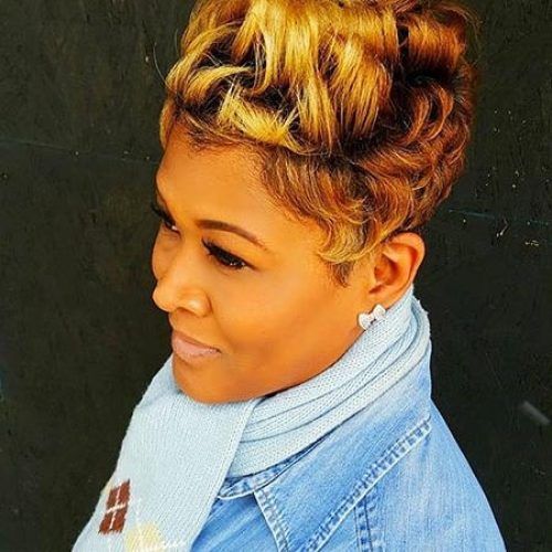Short Haircuts For Black Woman (Photo 19 of 20)