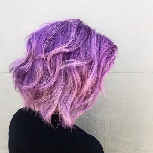 Blonde Bob Hairstyles With Lavender Tint (Photo 7 of 20)