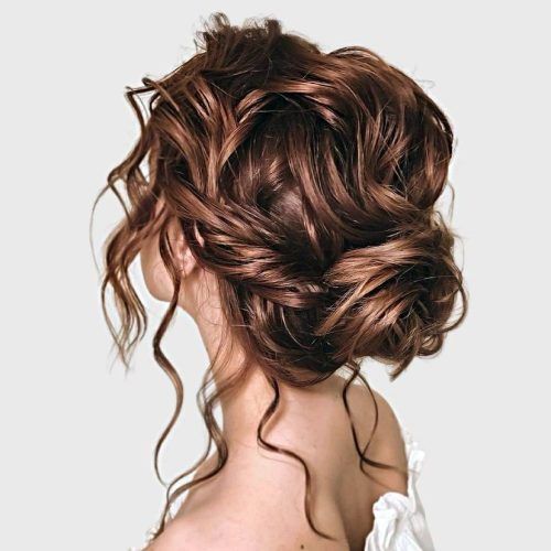 Side Updo For Long Thick Hair (Photo 12 of 15)