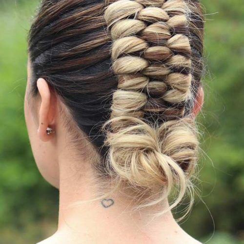 Mohawk French Braid Hairstyles (Photo 3 of 20)