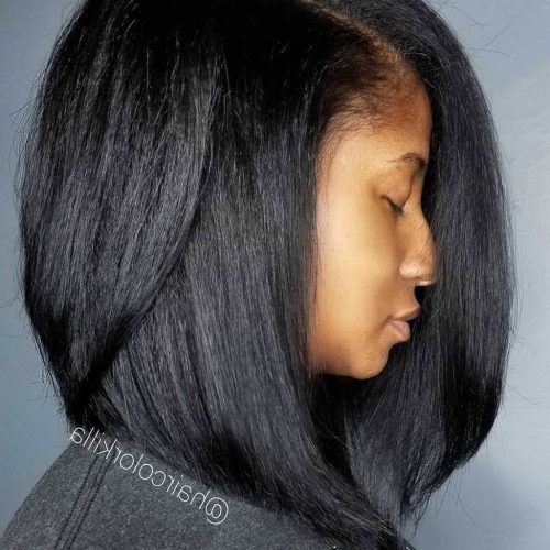 Side-Parted Layered Bob Haircuts (Photo 13 of 20)